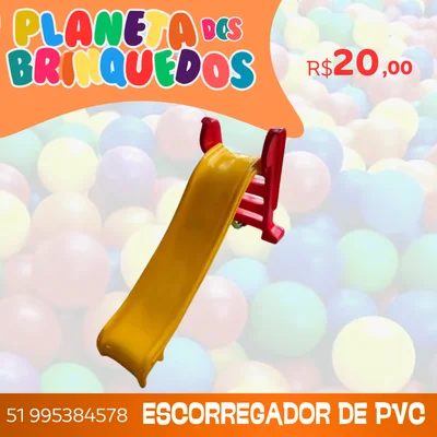 Escorregador de PVC