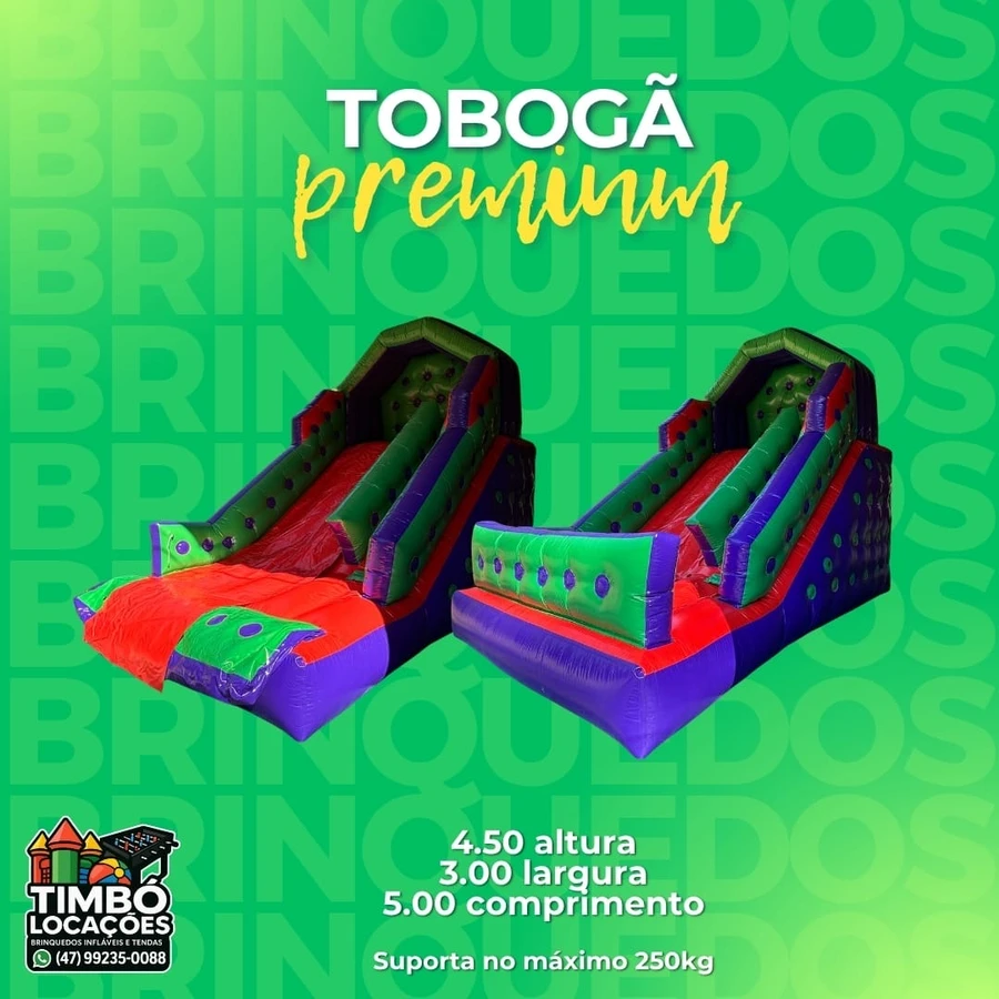 Tobogã Premium 2x1