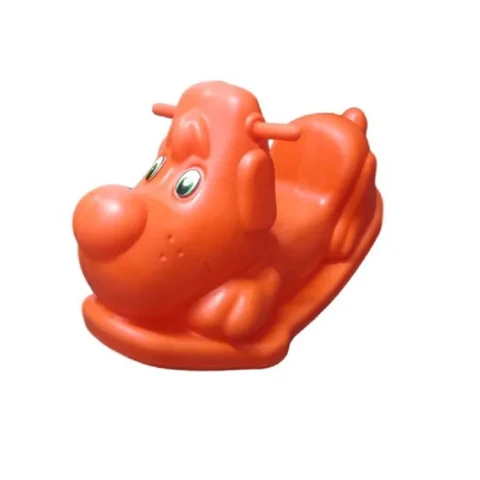 Cachorrinho gangorra vermelho