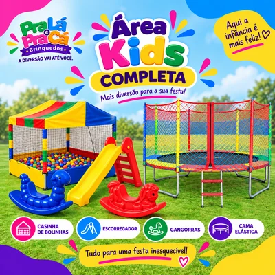 Área Kids Completa 🎈🛝