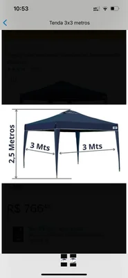 Tenda 3x3 