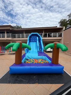 Tobogã com bolinha blue 