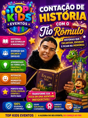 Contaçao de Histórias com Tio Romulo 30min
