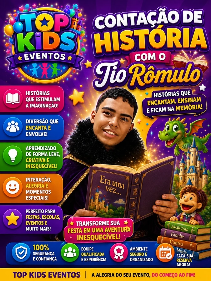 Contaçao de Histórias com Tio Romulo 30min