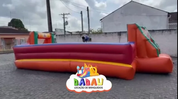 Futebol Sabão e Máquina de Espuma