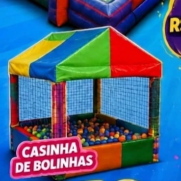 Casinha de bolinhas